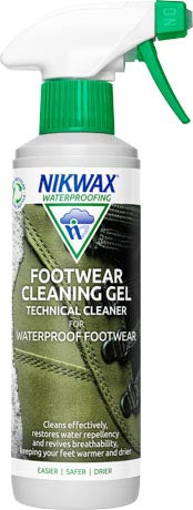 Nikwax Footwear Cleaning Gel Spray gel de curățare pentru încălțăminte sportivă în spray, 300ml
