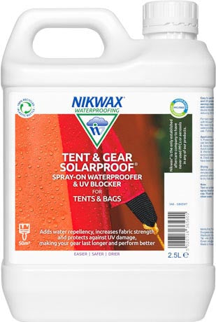 Nikwax Tent & Gear Solar Proof preparat de impregnare pentru corturi și echipament outdoor, 2.5l