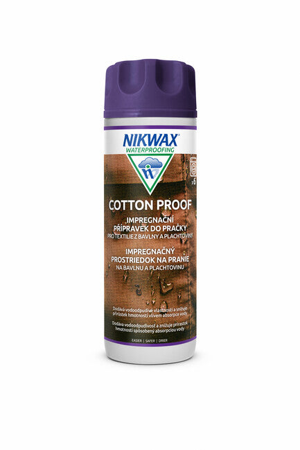 Nikwax Cotton Proof V13.1 preparat de impregnare pentru bumbac și pânză, 300ml