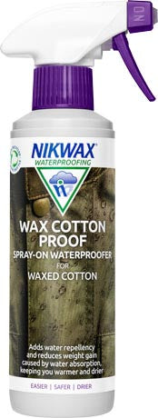 Nikwax Wax Cotton Proof Clear preparat de impregnare pentru bumbac ceruit, 300ml