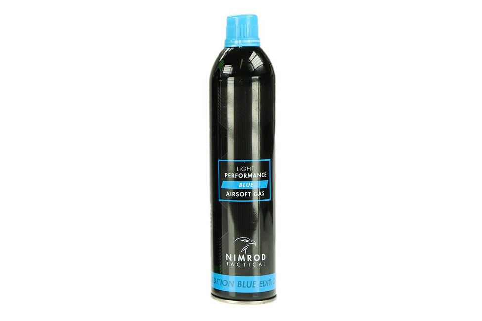 Nimrod Light Performance Blue Gas gaz de propulsie airsoft 500 ml, blue