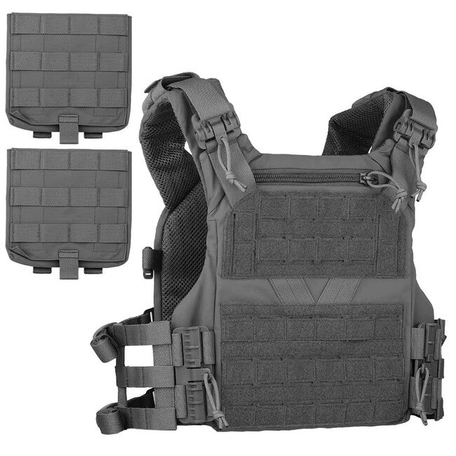 DRAGOWA Tactical Sentinel port plăci, gri
