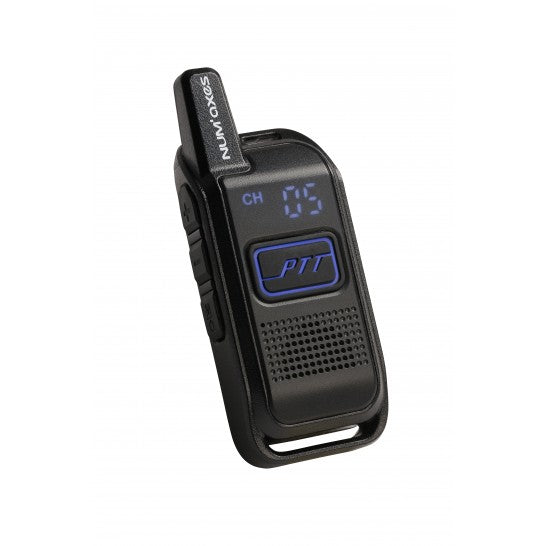 Numaxes TLK1038 walkie talkie, negru