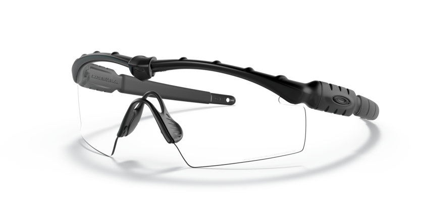 Oakley M Frame 2.0 ochelari balistici cu lentilă transparentă, negri mat
