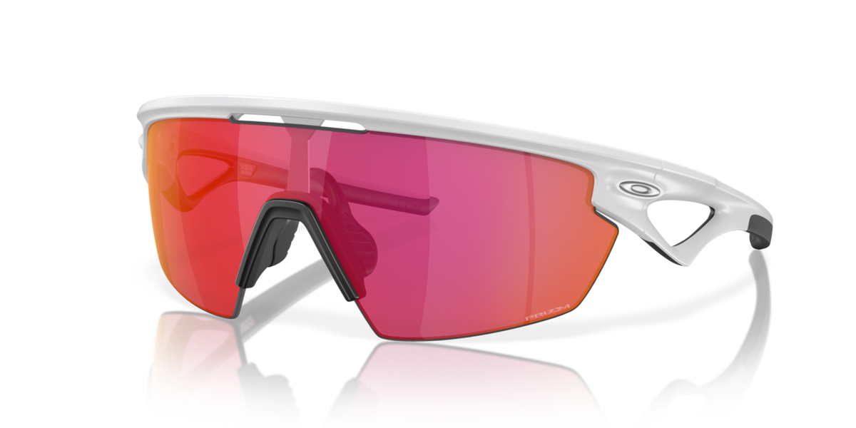 Oakley SPHAERA ochelari de soare cu ramă Matte White și lentile Prizm Field 36