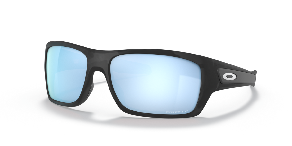 Oakley TURBINE ochelari de soare cu ramă Matte Black Camo și lentile Prizm Deep Water Polar, 65