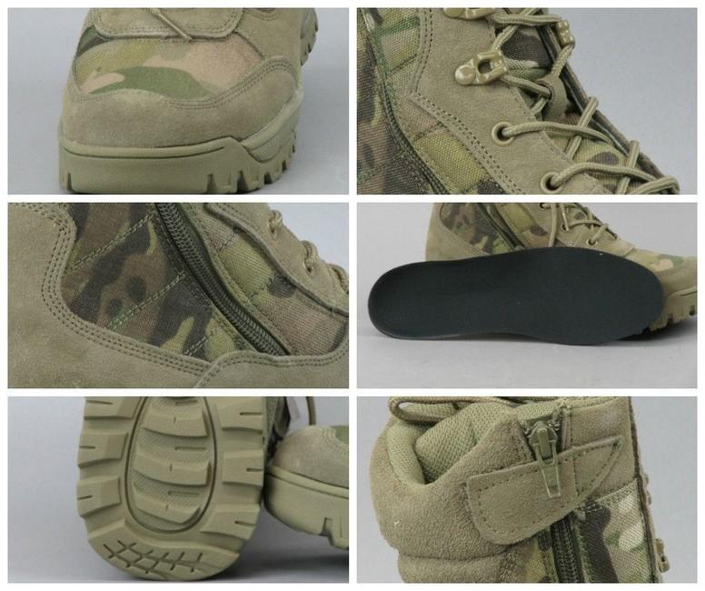 Mil-Tec încălțăminte tactică cu fermoar, Multicam