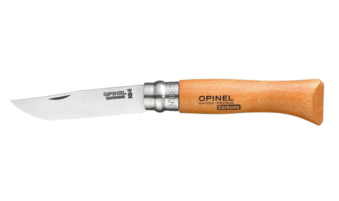 Opinel VR N°08 briceag deschidere Carbon, 19 cm