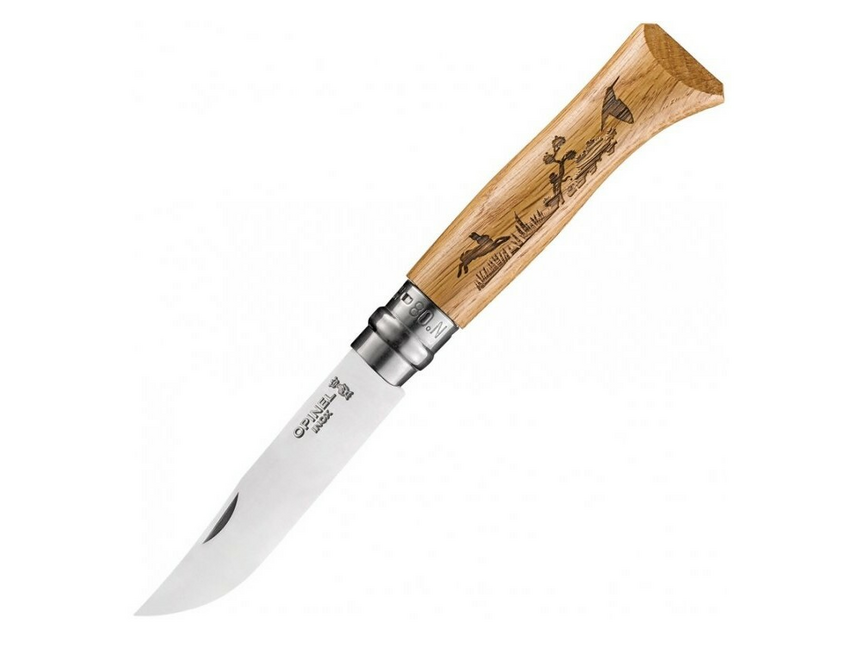 OPINEL VRI N°08 Inox Animalia cuțit, Iepure