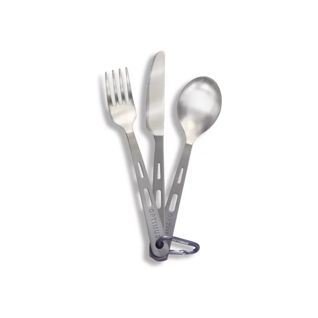 OPTIMUS tacâmuri Titanium 3-piese