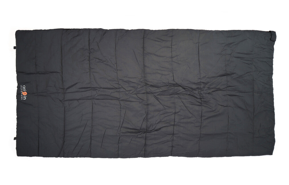 Origin Outdoors Cosy sac de dormit dreptunghiular, antracit, XL
