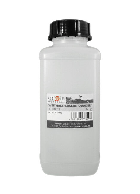 Origin Outdoors Cuboid sticlă cu gură largă diametru 50 mm, 1000 ml