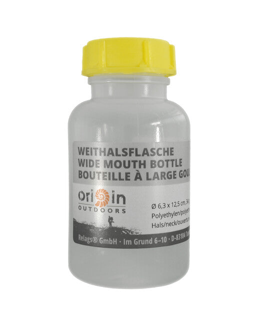 Origin Outdoors sticlă cu gât larg 250 ml, gât rotund diametru 30 mm