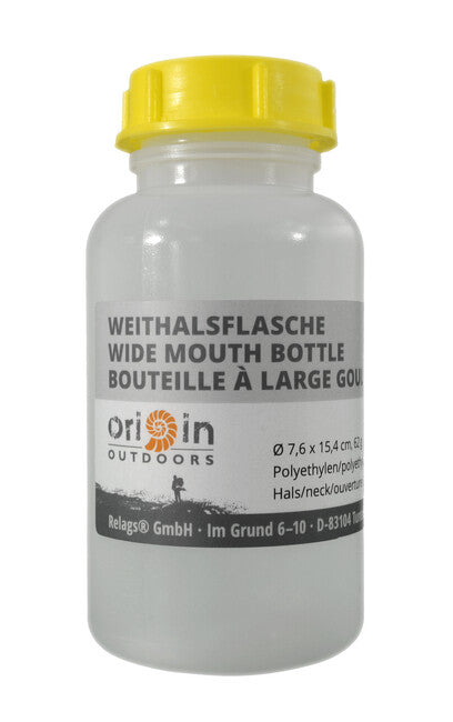 Origin Outdoors sticlă cu gât larg 500 ml, gât rotund, diametru 39 mm