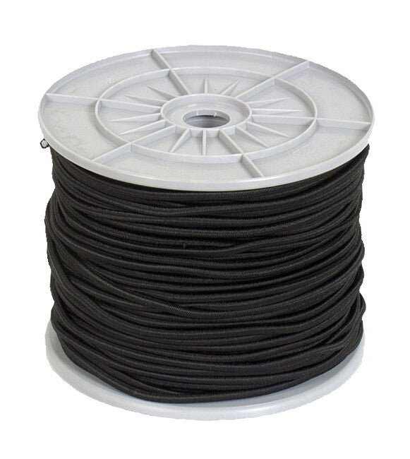 Origin Outdoors coardă din cauciuc 4 mm, 100 m, neagră