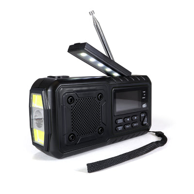 Origin Outdoors Crank Multi radio DAB+ 4000 mAh, negru