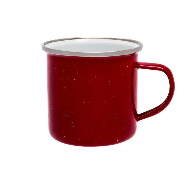 Origin Outdoors pahar smălțuit 360 ml, roșu