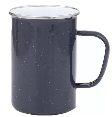 Origin Outdoors pahar smălțuit 550 ml lung, gri