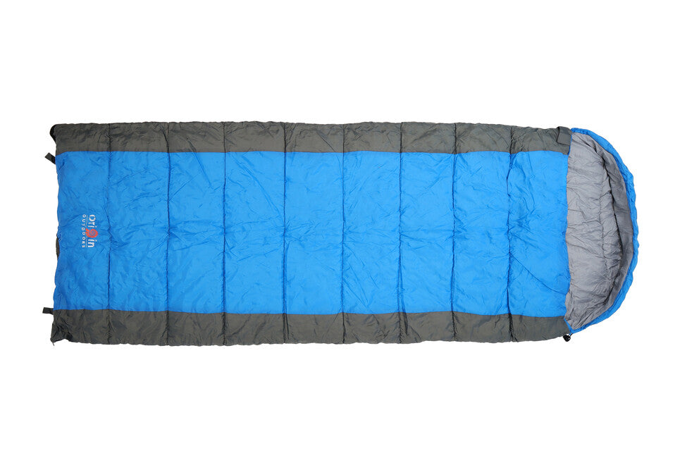 Origin Outdoors Summer sac de dormit dreptunghiular, albastru-gri