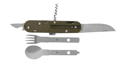 Origin Outdoors set tacâmuri din oțel inoxidabil
