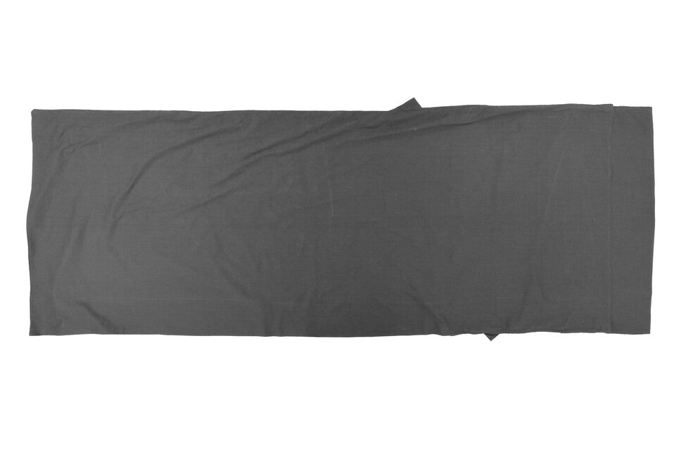 Origin Outdoors inserție pentru sac de dormit din bumbac dreptunghiulară, antracit