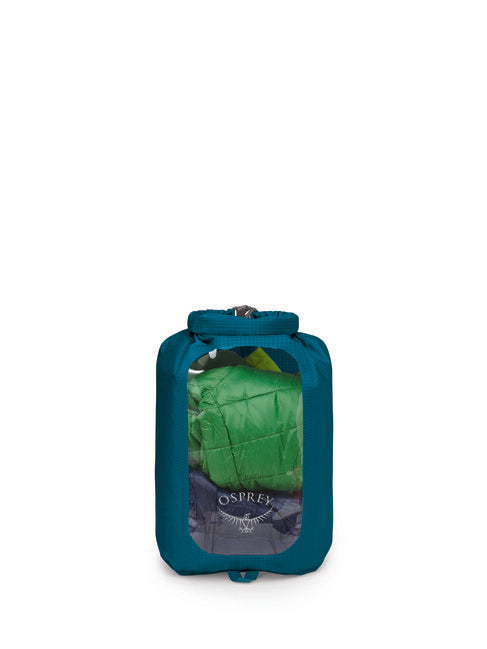OSPREY DRY SACK 12 W/WINDOW sac impermeabil, waterfront blue
