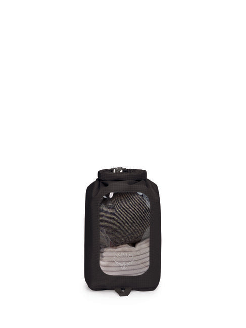 OSPREY DRY SACK 6 sac impermeabil W/WINDOW, negru
