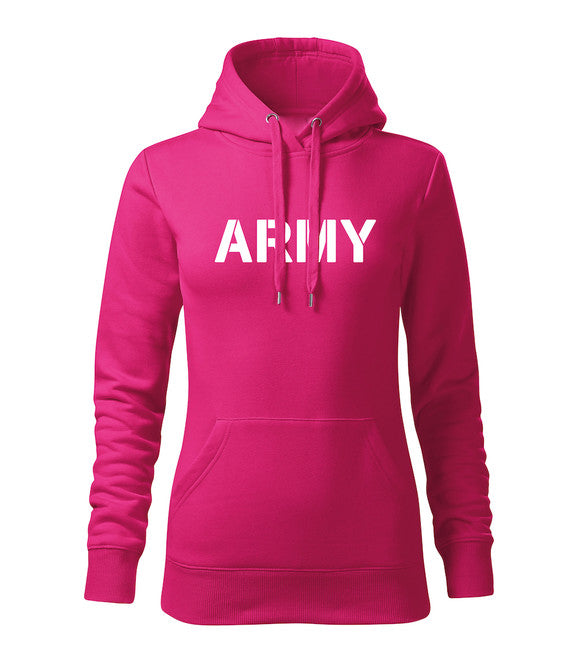 DRAGOWA hanorac cu glugă pentru femei army 320 g/m², roz