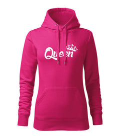 DRAGOWA hanorac de damă cu glugă queen 320 g/m², roz