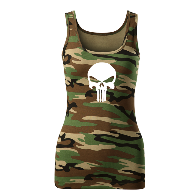 DRAGOWA maiou pentru femei punisher 180 g/m², de camuflaj