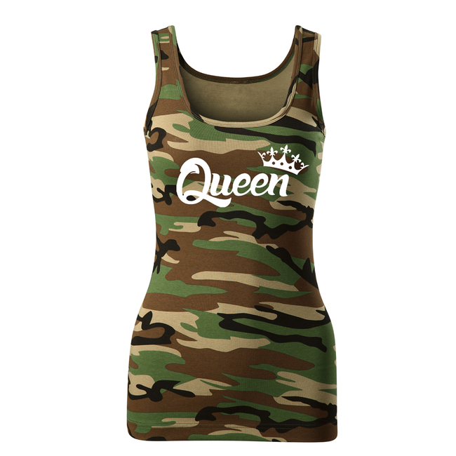 DRAGOWA maiou pentru femei queen 180 g/m², de camuflaj