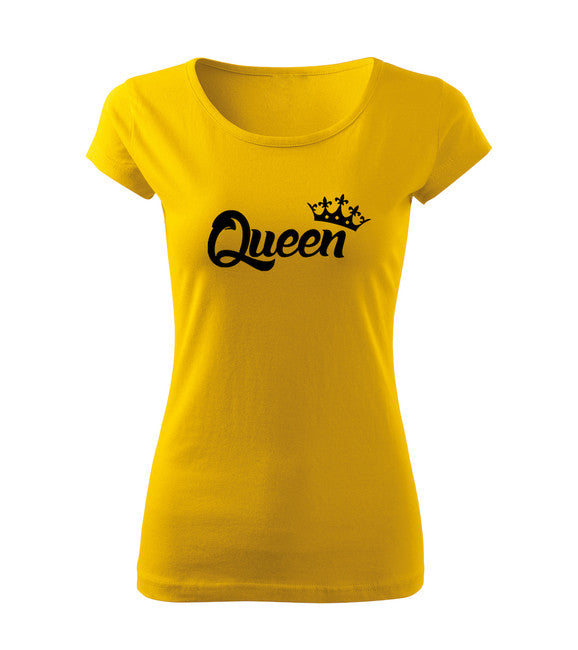 DRAGOWA tricou pentru femei queen 150 g/m², galben
