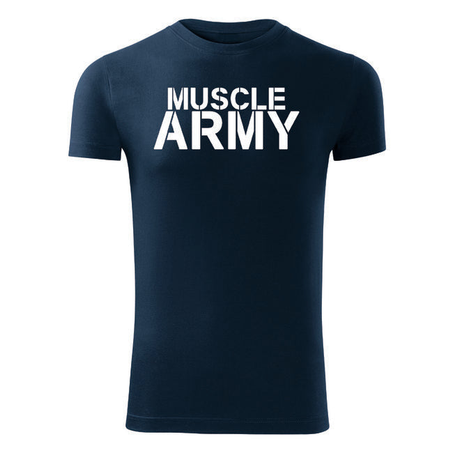 DRAGOWA tricou muscle fitness army