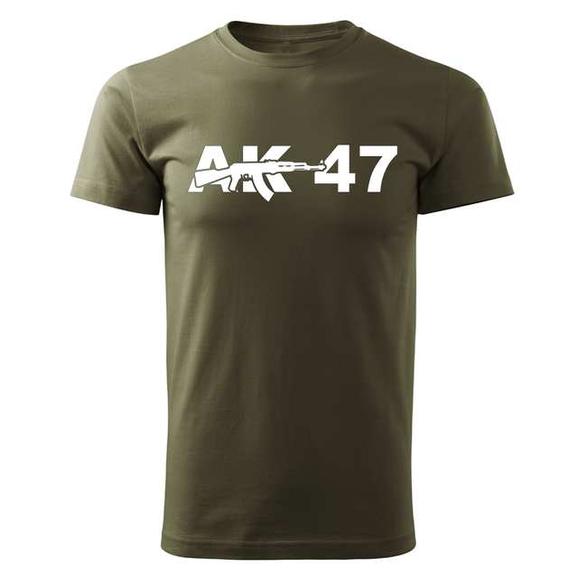DRAGOWA AK-47 tricou scurt 160 g/m², oliv