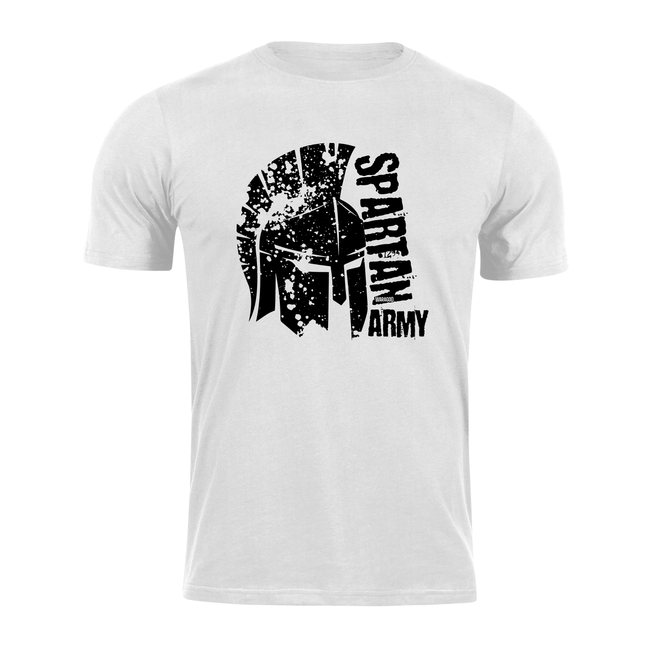 DRAGOWA spartan army tricou scurt León 160 g/m², alb