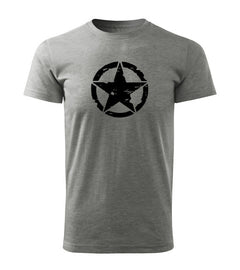 DRAGOWA tricou cu mânecă scurtă star 160 g/m², gri