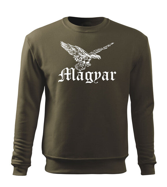 DRAGOWA hanorac bărbătesc turul 300 g/m², verde oliv