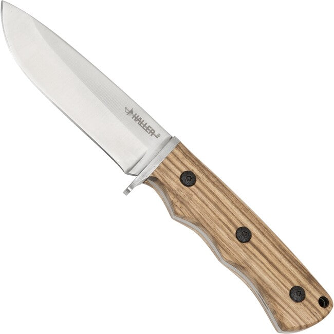 Haller Outdoor cuțit cu lamă fixă Zebraholz 83302