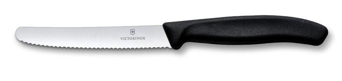 Victorinox set 2 cuțite și curățător, negru