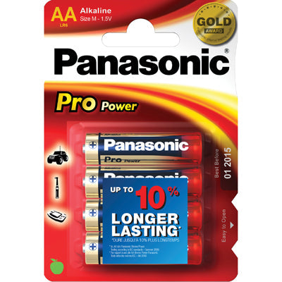 Panasonic Pro Power baterie AA / Mignon, 4 buc