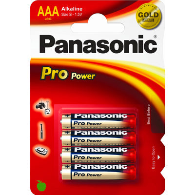Panasonic Pro Power baterie AAA / Micro 4 buc