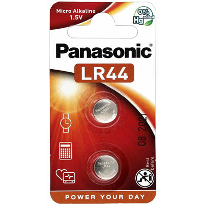 Panasonic LR44 baterie buton, 2 buc