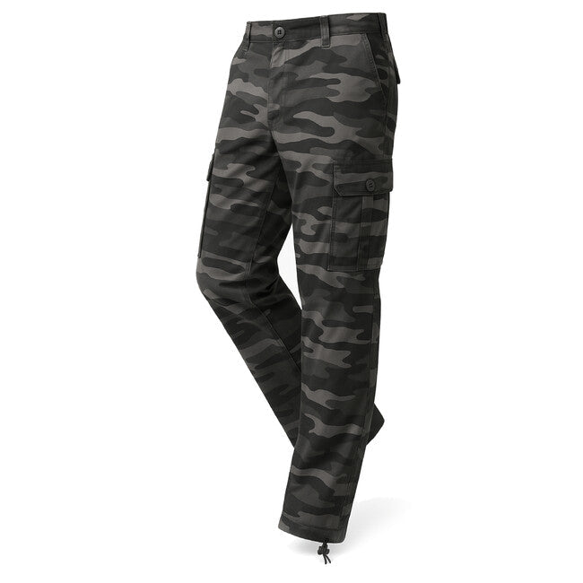 Loshan Lorenzo pantaloni de camuflaj gri model
