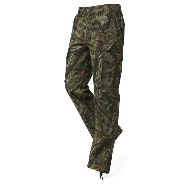 Loshan Leafy pantaloni căptușiți model Real tree, închis