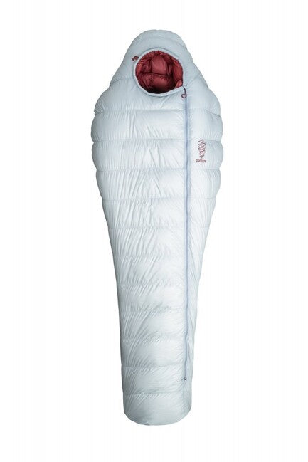 Patizon G800 sac de dormit pe tot anul L stânga, Silver/red