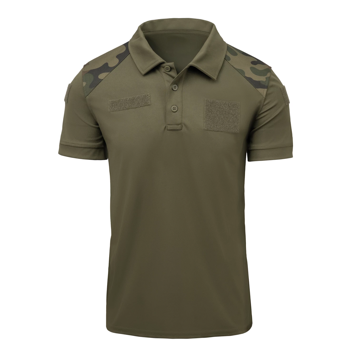 Helikon-Tex Military polokošeľa, Olive Green/PL Woodland