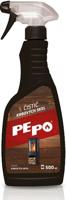 PE-PO curățitor pentru sticlă de șemineu 500 ml
