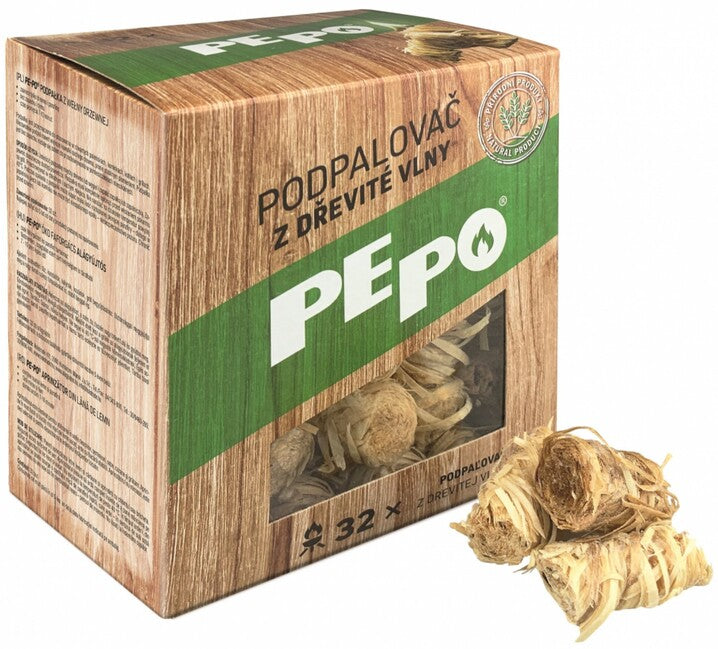 PE-PO aprindere din fibră de lemn, PEFC, 32 buc