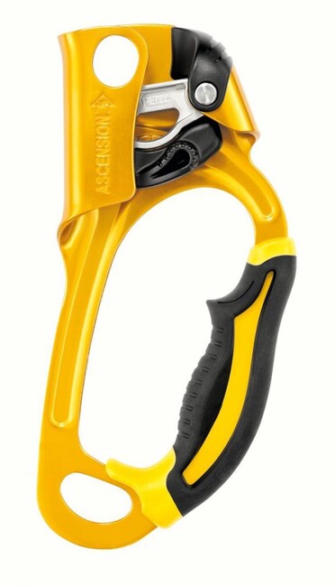 Petzl Ascension blocator dreapta, Galben