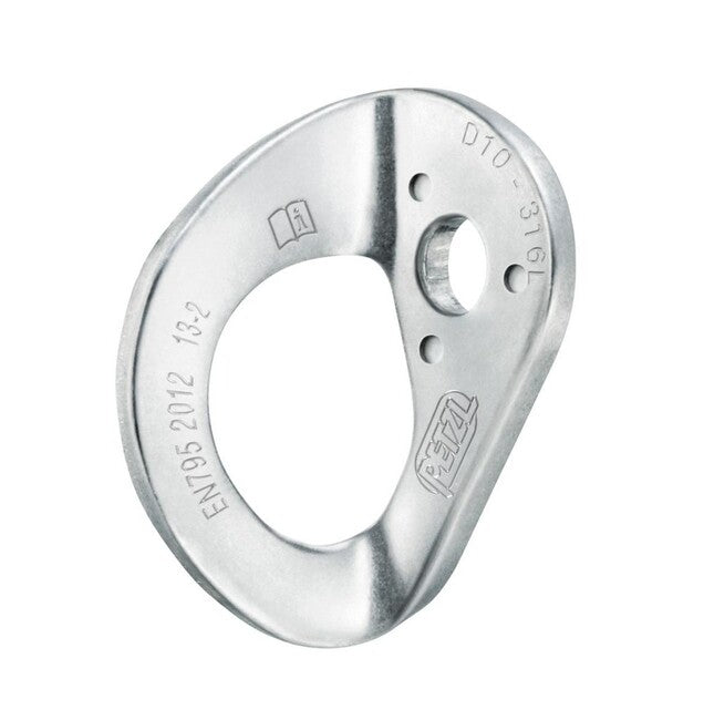 Petzl Coeur placă din oțel inoxidabil 10 mm, stainless